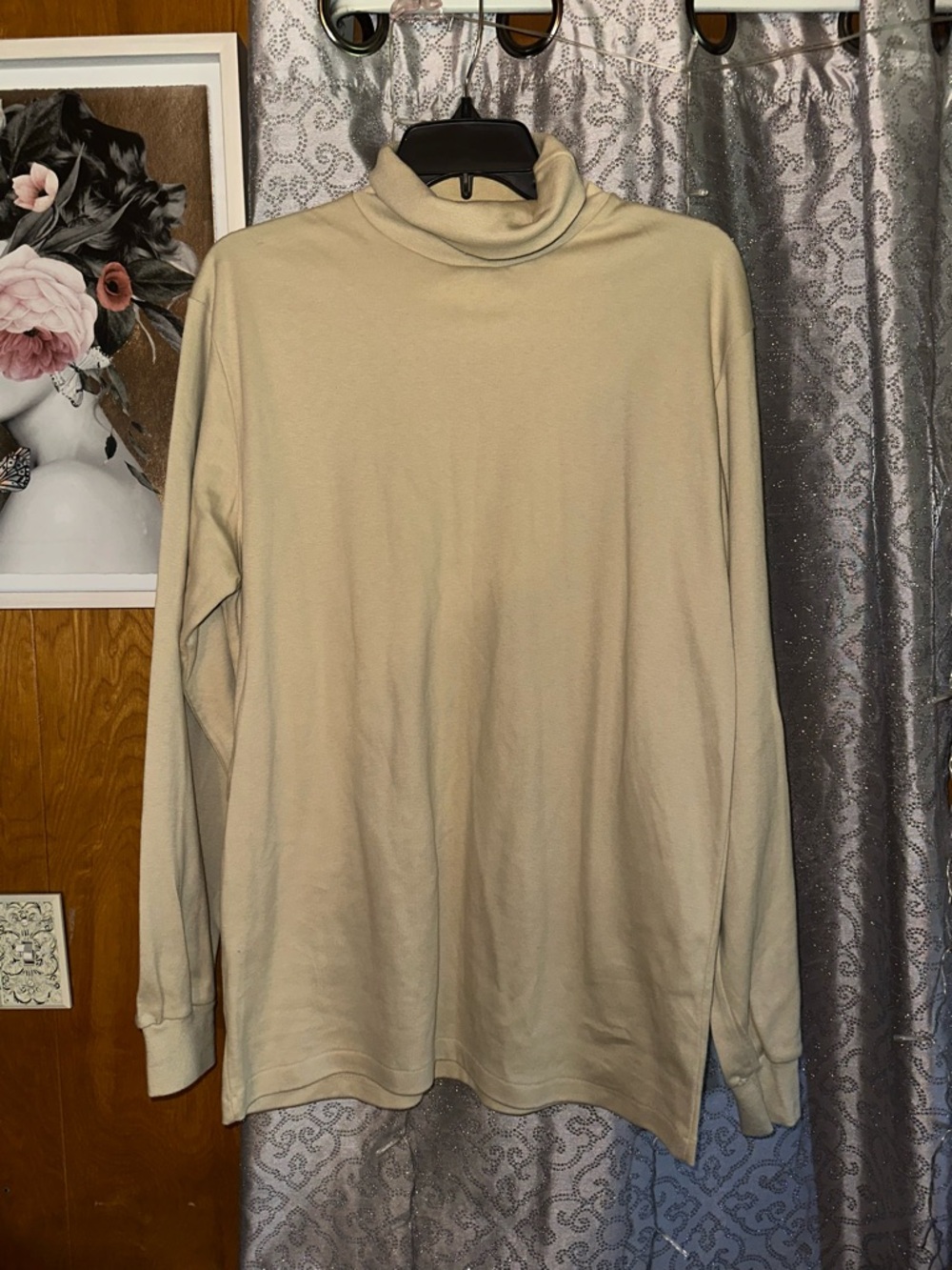 High Sierra Men’s Beige Turtleneck Sweater